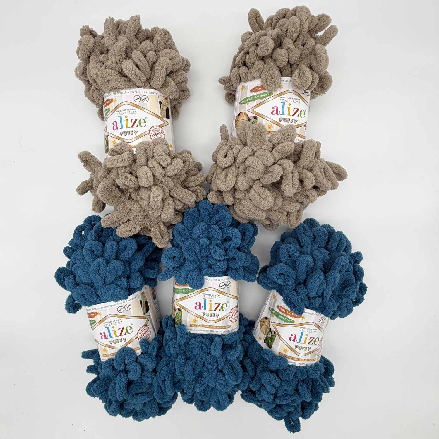 Alize Puffy garnset (5 st)