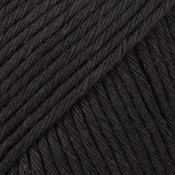 DROPS Paris 15 Nero – filato di cotone grosso