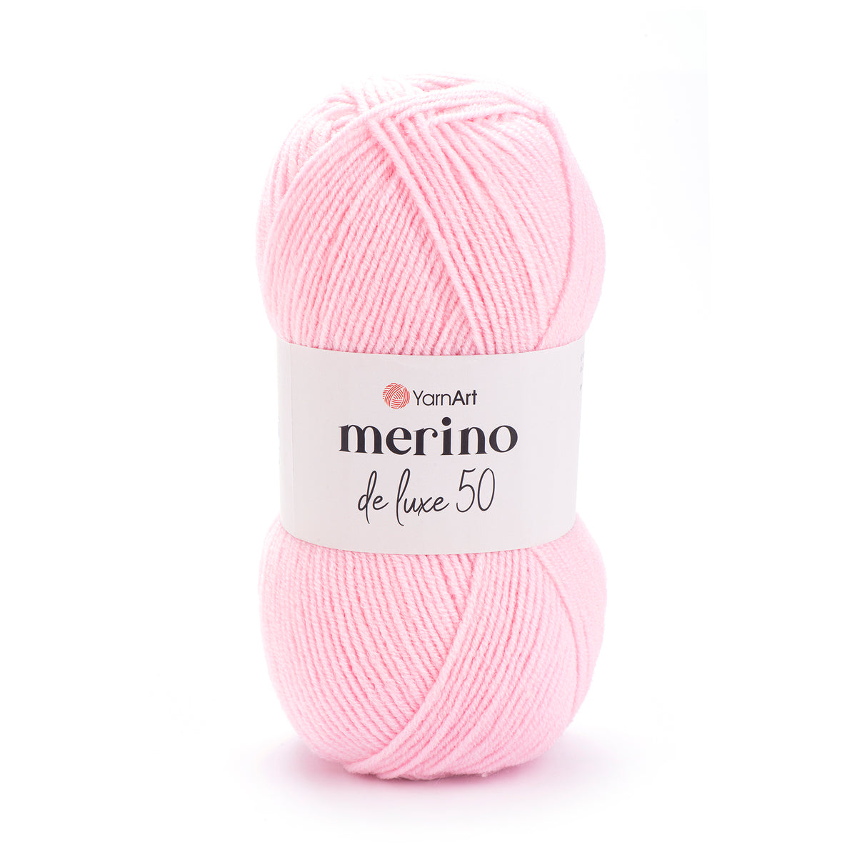 YarnArt Merino DeLuxe 50 217 Puuderroosa – villa-akrüüllõng