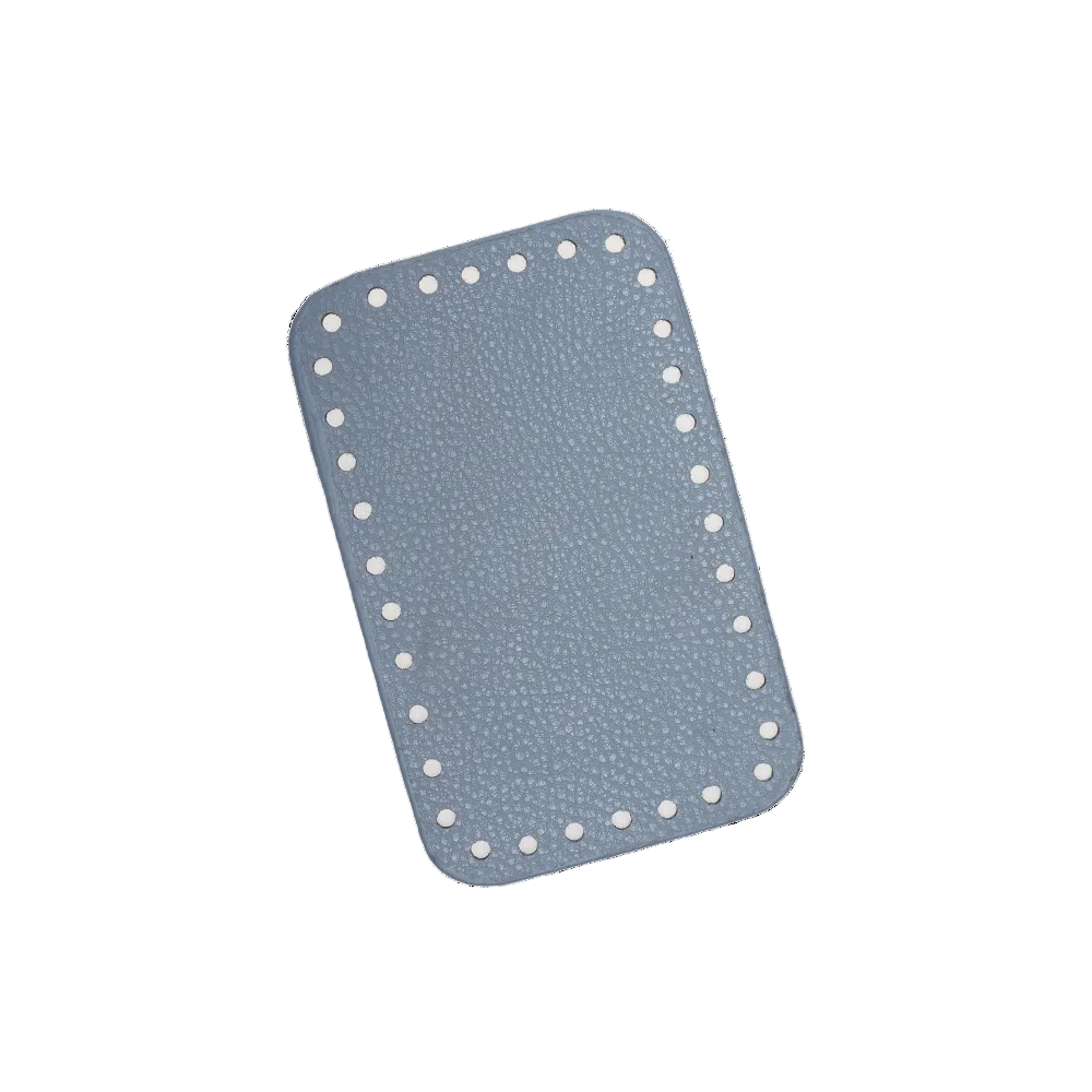 Rektangulär väskbotten – 16 x 10 cm (blå)