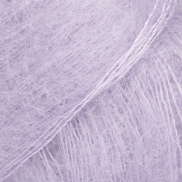 DROPS Kid-Silk 55 Miglota alyvinė – moherio ir šilko siūlai