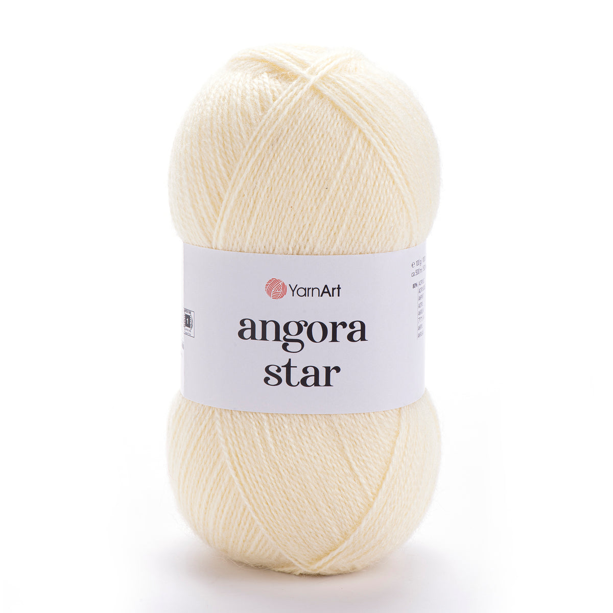 YarnArt Angora Star 7003 Dramblio kaulo – pūkuoti akrilo siūlai su vilna