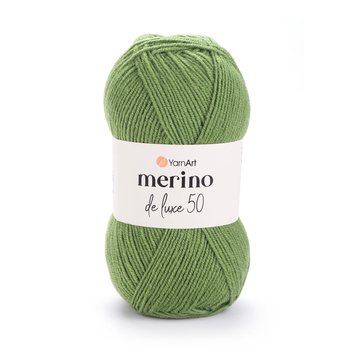 YarnArt Merino DeLuxe 50 98 Roheline – villa-akrüüllõng