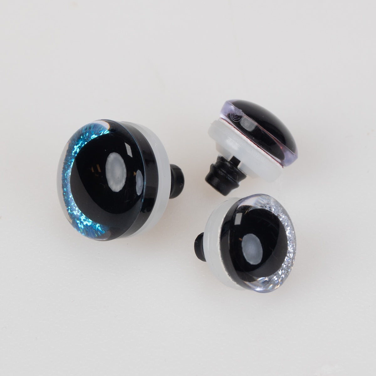 Glitter Safety Eyes – 6 Pairs (20 mm & 25 mm)
