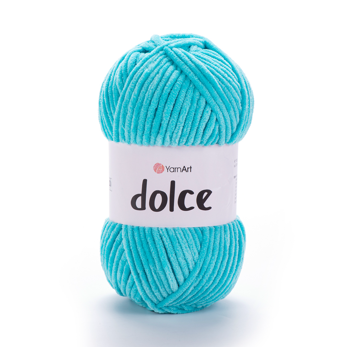 YarnArt Dolce 746 Turquoise – plush chenille yarn