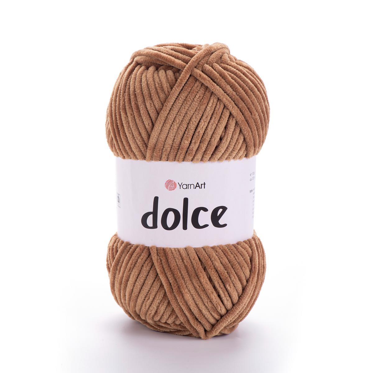 YarnArt Dolce 765 Mocha – plush chenille yarn
