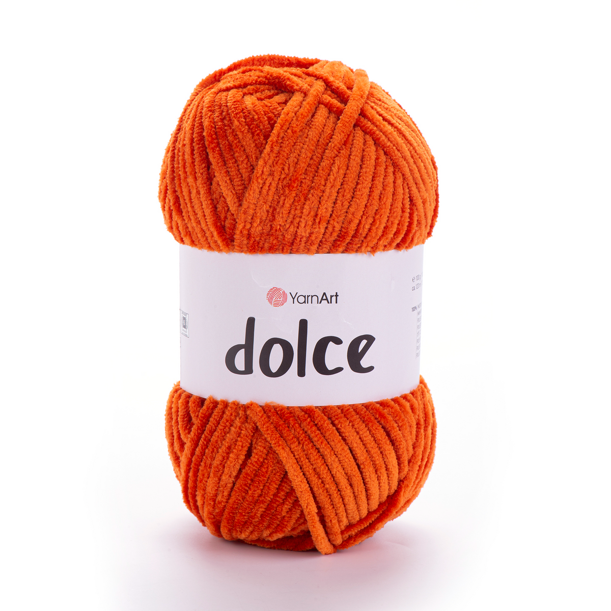 YarnArt Dolce 778 Rust – plush chenille yarn