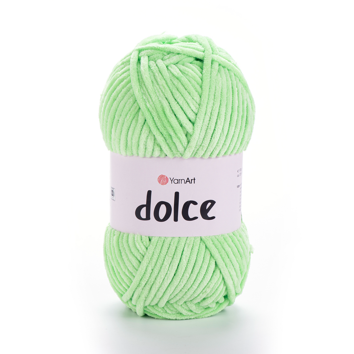 YarnArt Dolce 850 Pistachio – plush chenille yarn