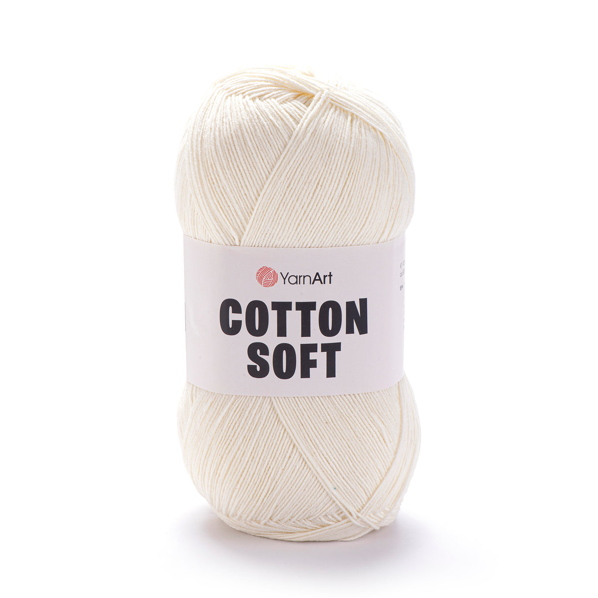 YarnArt Cotton Soft 03 Avorio – filato fine cotone e acrilico
