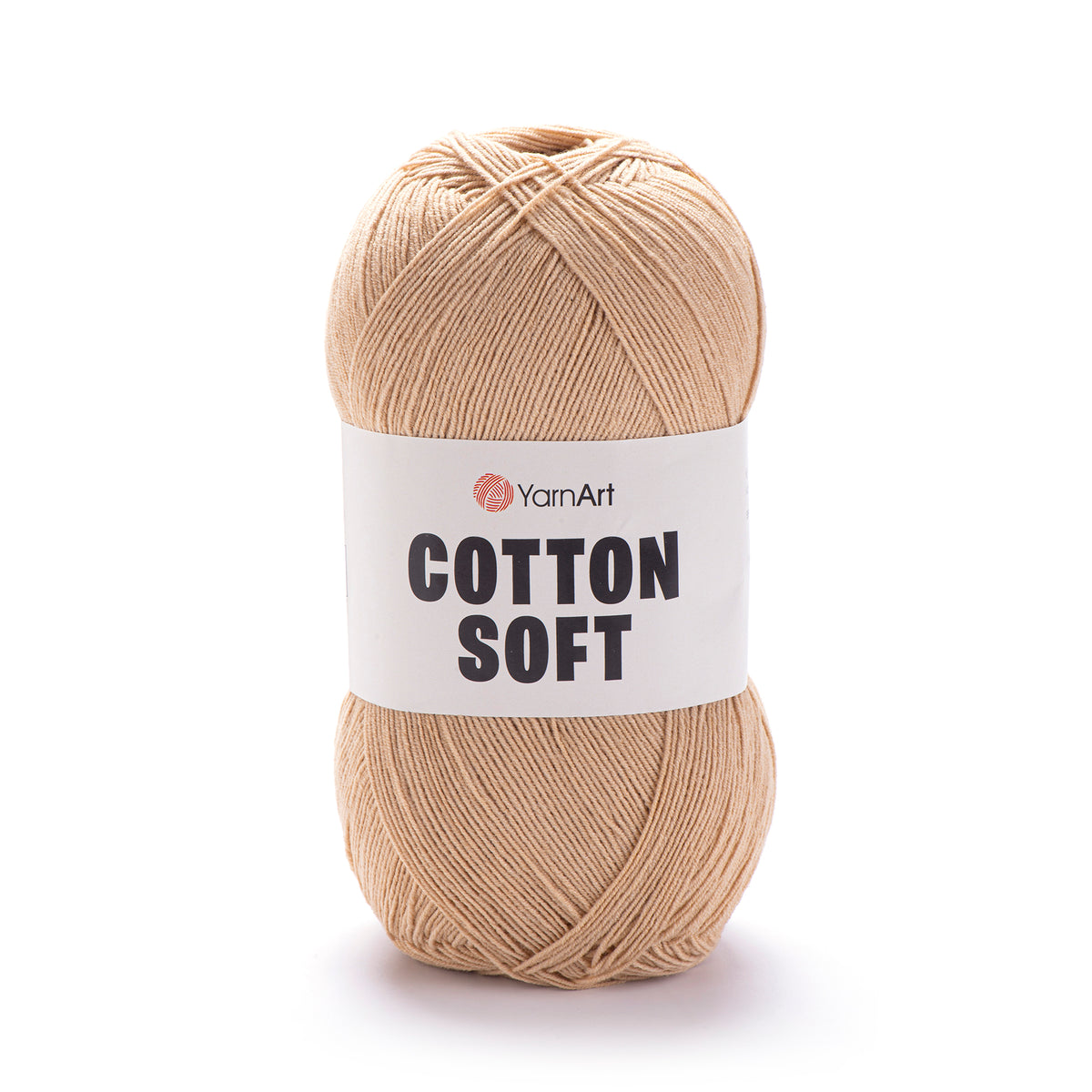 YarnArt Cotton Soft 07 Caffellatte – filato fine cotone e acrilico