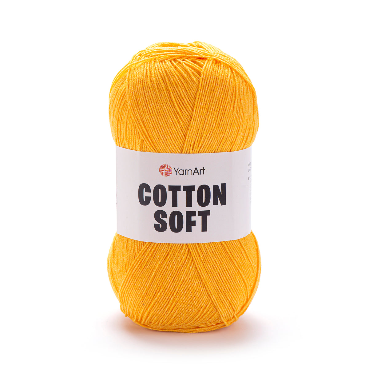 YarnArt Cotton Soft 35 Ocra – filato fine cotone e acrilico