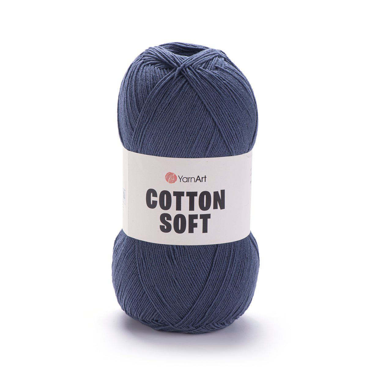 YarnArt Cotton Soft 45 Blu navy – filato fine cotone e acrilico