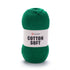 YarnArt Cotton Soft 52 Verde bottiglia – filato fine cotone e acrilico
