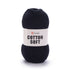 YarnArt Cotton Soft 53 Nero – filato fine cotone e acrilico
