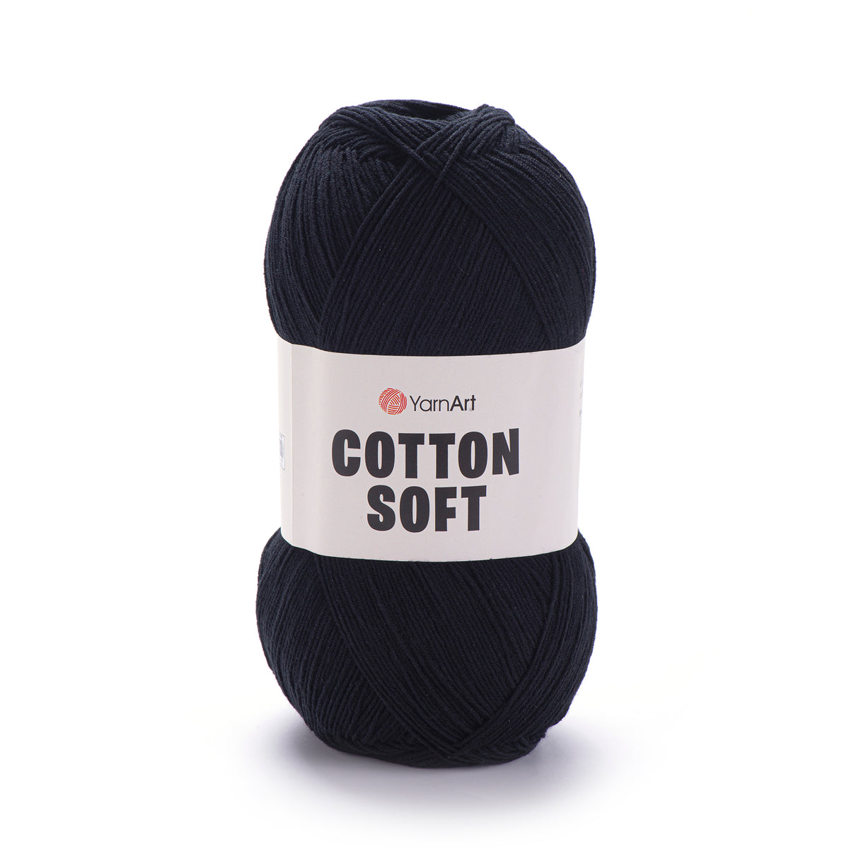 YarnArt Cotton Soft 53 Nero – filato fine cotone e acrilico