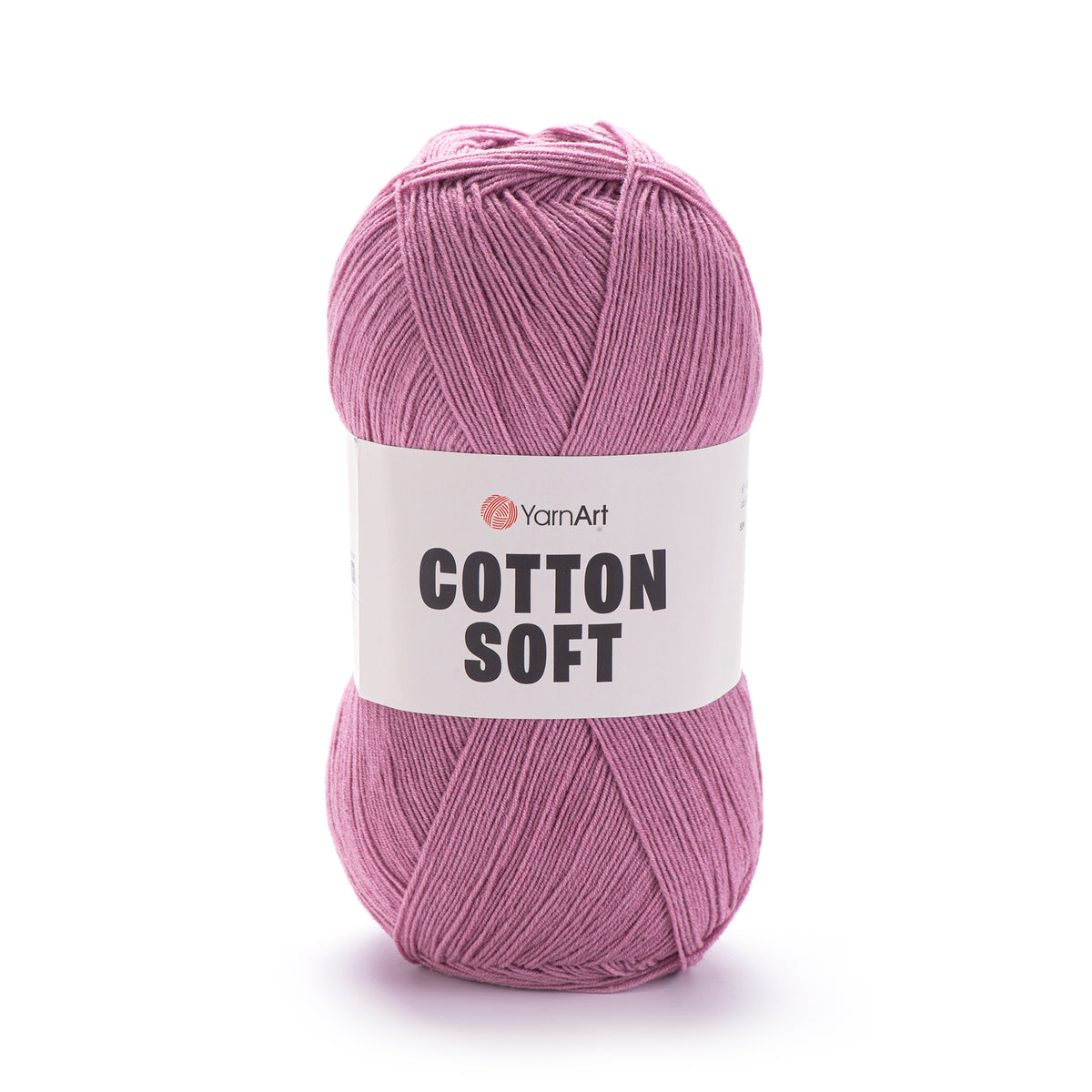 YarnArt Cotton Soft 65 Malva – filato fine cotone e acrilico