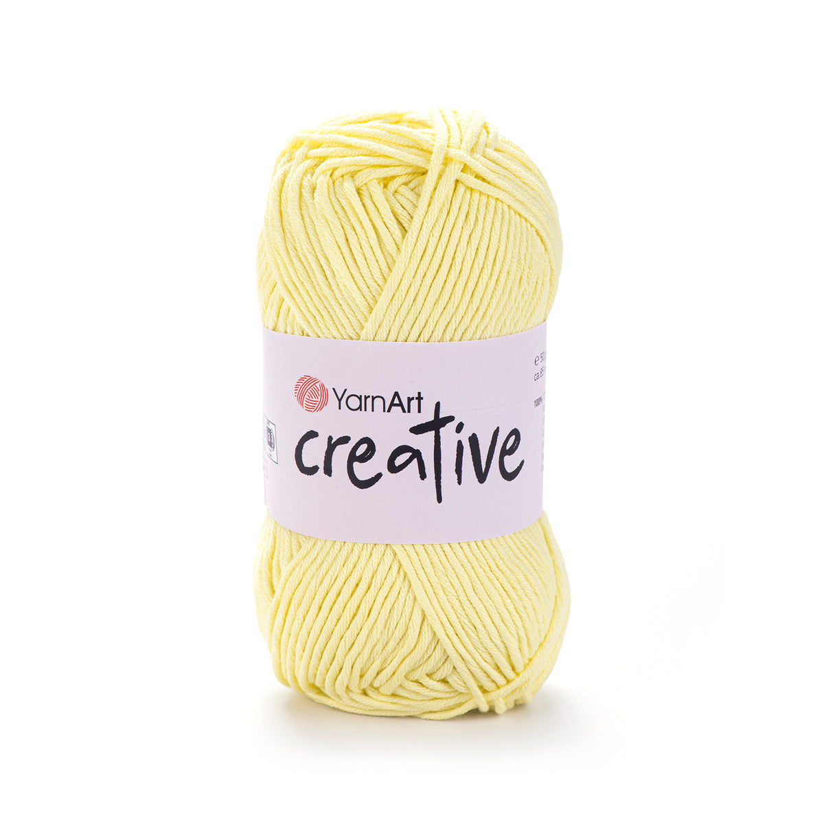 YarnArt Creative 224 Vaniļas – matēta kokvilnas dzija