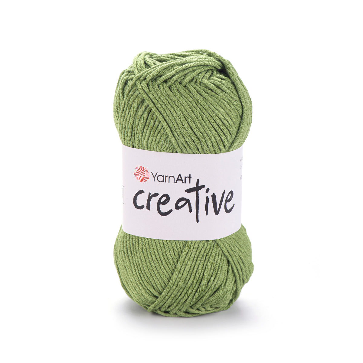 YarnArt Creative 235 Haki – matēta kokvilnas dzija