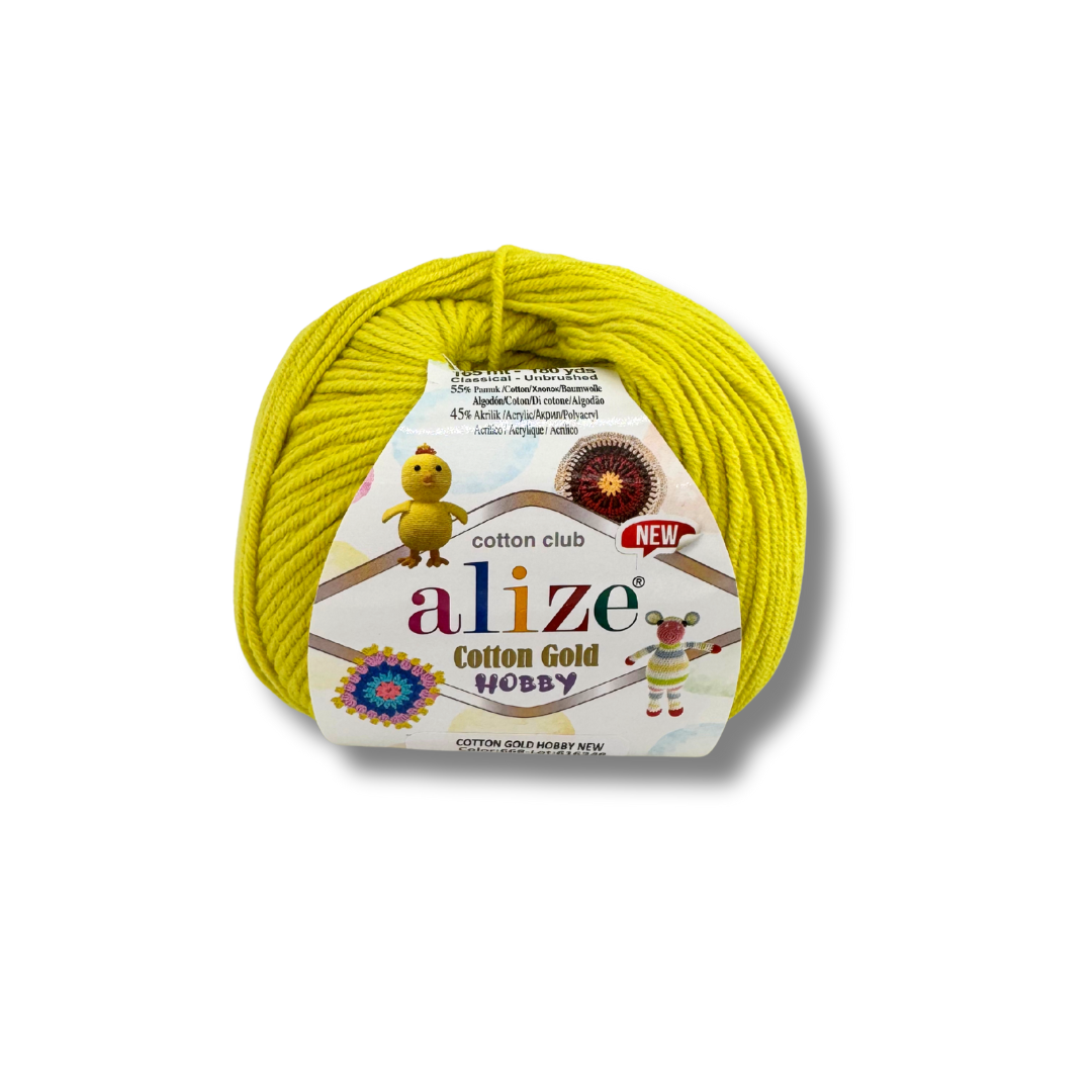 Alize Cotton Gold Hobby 668 – bomulls- och akrylgarn