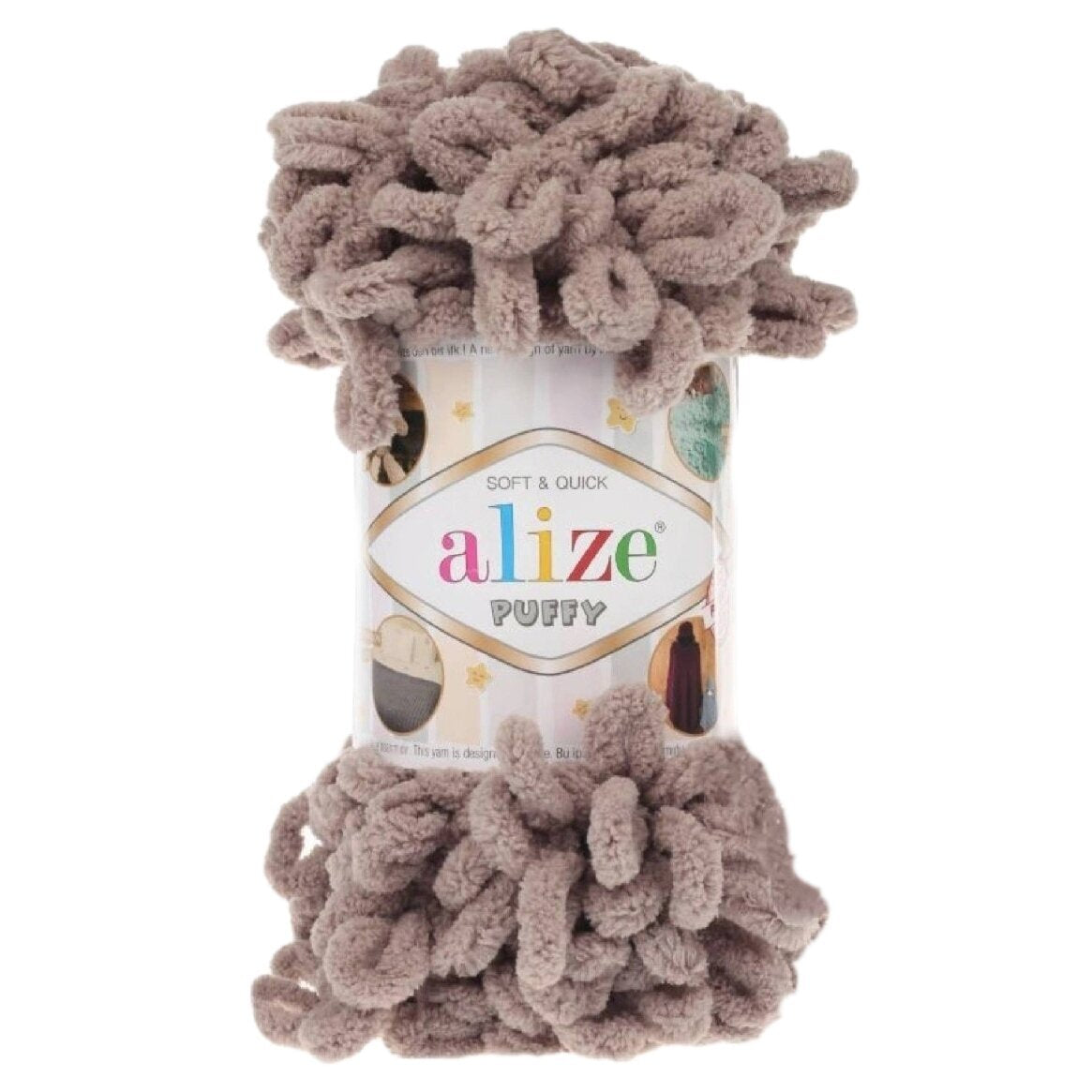 Alize Puffy 747 Vison – fil à boucles