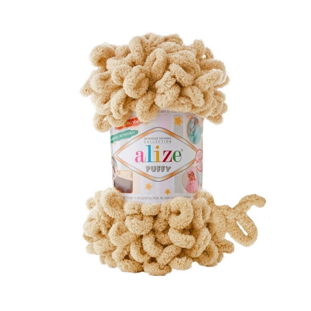 Alize Puffy 97 Café au lait – fil à boucles