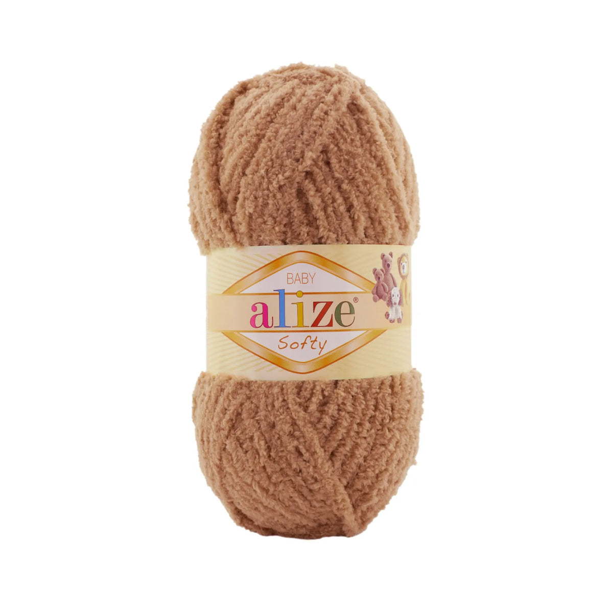 Alize Softy Baby 992 Terakotas – plīša dzija mazuļiem