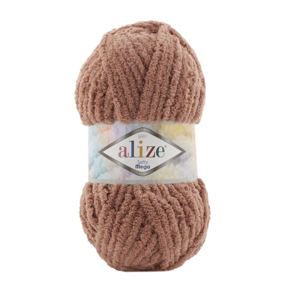 Alize Softy Mega 261 Mokas – bieza pūkaina dzija