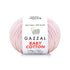 Gazzal Baby Cotton 3411 Beebiroosa – puuvilla-akrüülist beebilõng