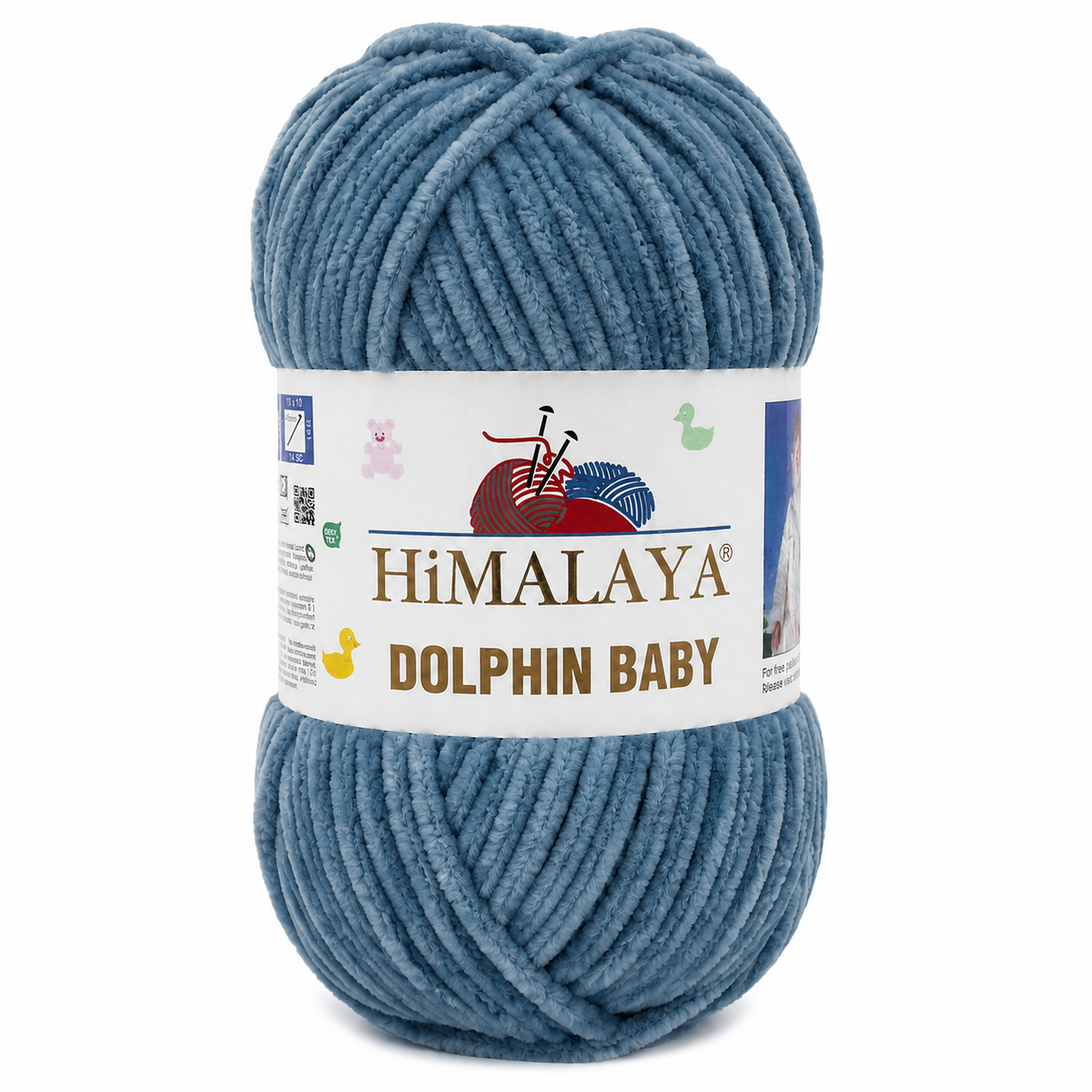 Himalaya Dolphin Baby 80381 Djuphavsblå – chenillegarn