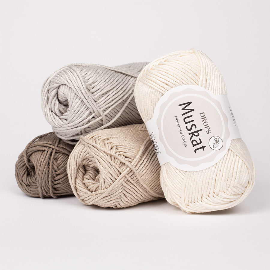 DROPS Muskat yarn detail