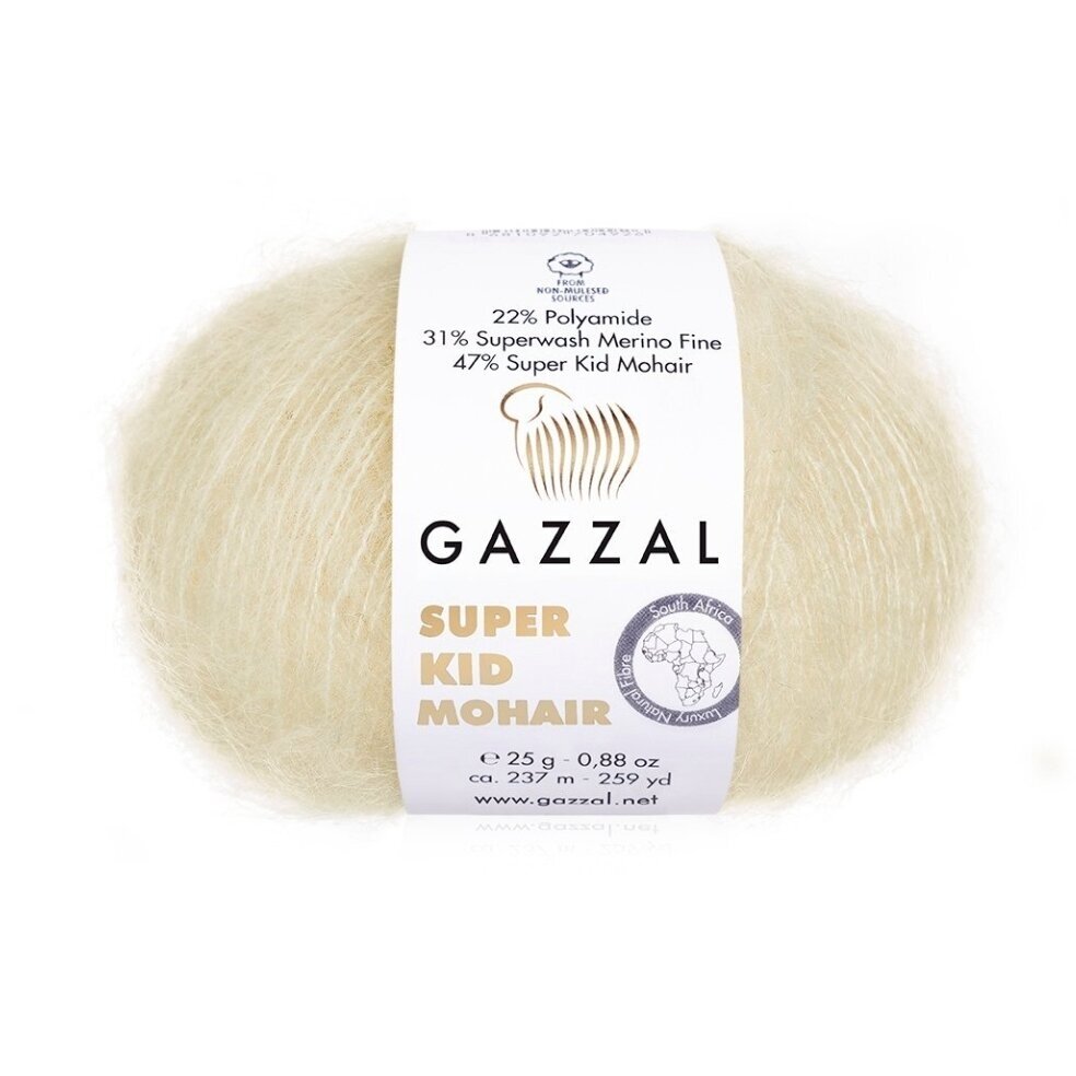 Gazzal Super Kid Mohair Ivory (64437)