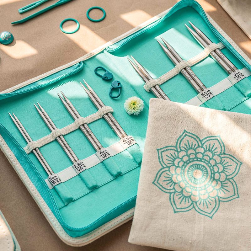 Kit d'aiguilles interchangeables KnitPro Mindful Kindness (10 cm)