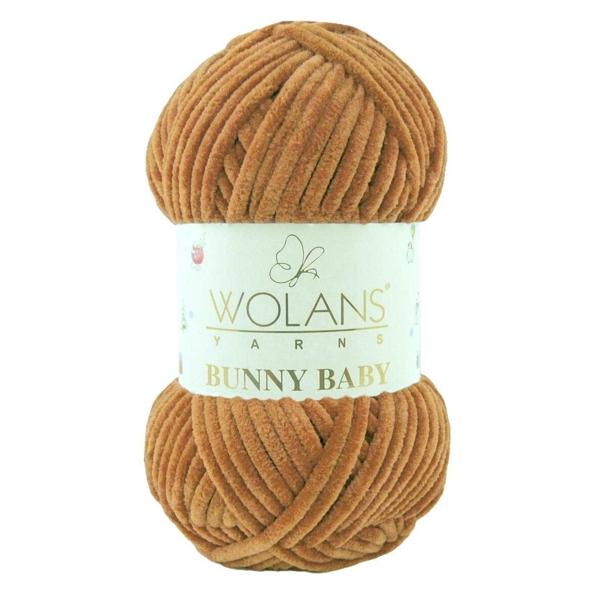 Wolans Bunny Baby 100-28 Karamell – šenilllõng