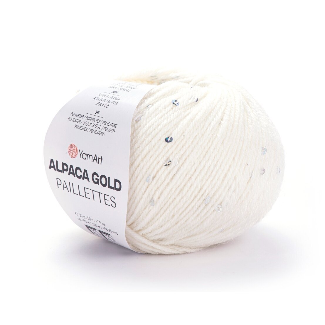 YarnArt Alpaca Gold Paillettes Alpaca Gold Paillettes 9301