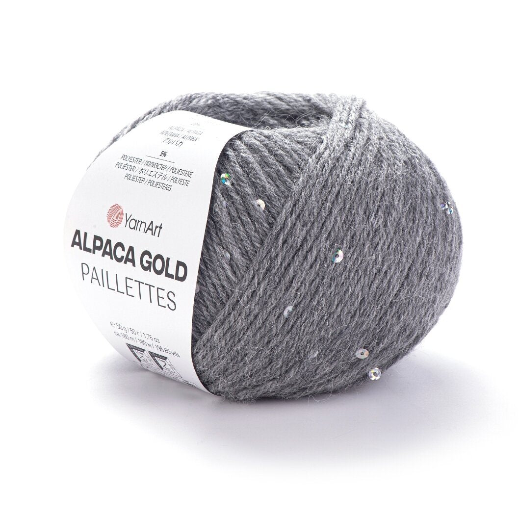 YarnArt Alpaca Gold Paillettes Alpaca Gold Paillettes 9304