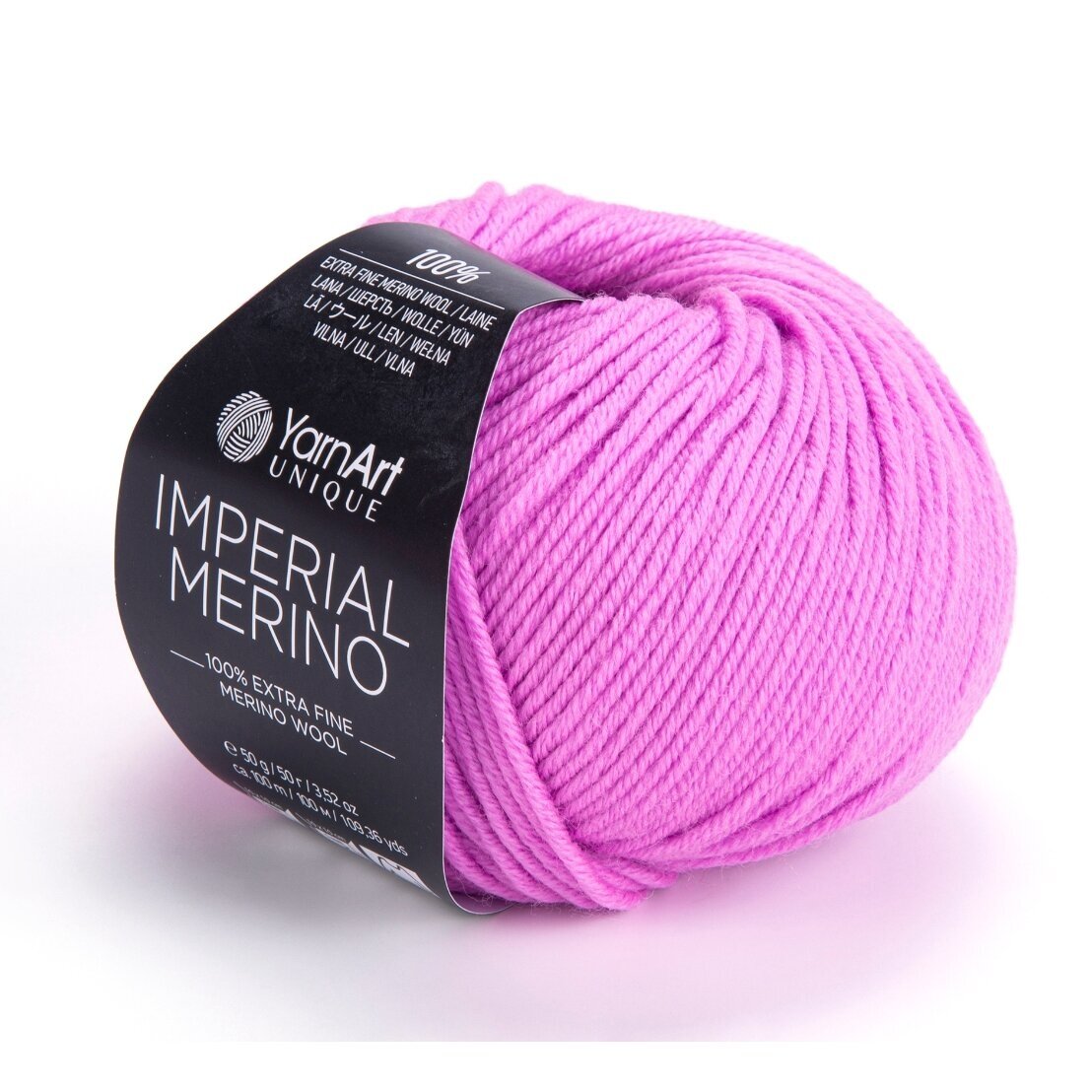 YarnArt Imperial Merino 3323 Orkidé – extrafint merinogarn