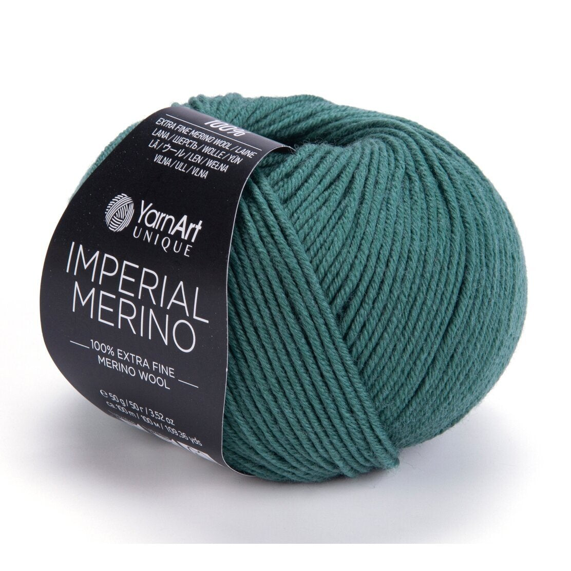 YarnArt Imperial Merino 3333 Petrol – extrafint merinogarn