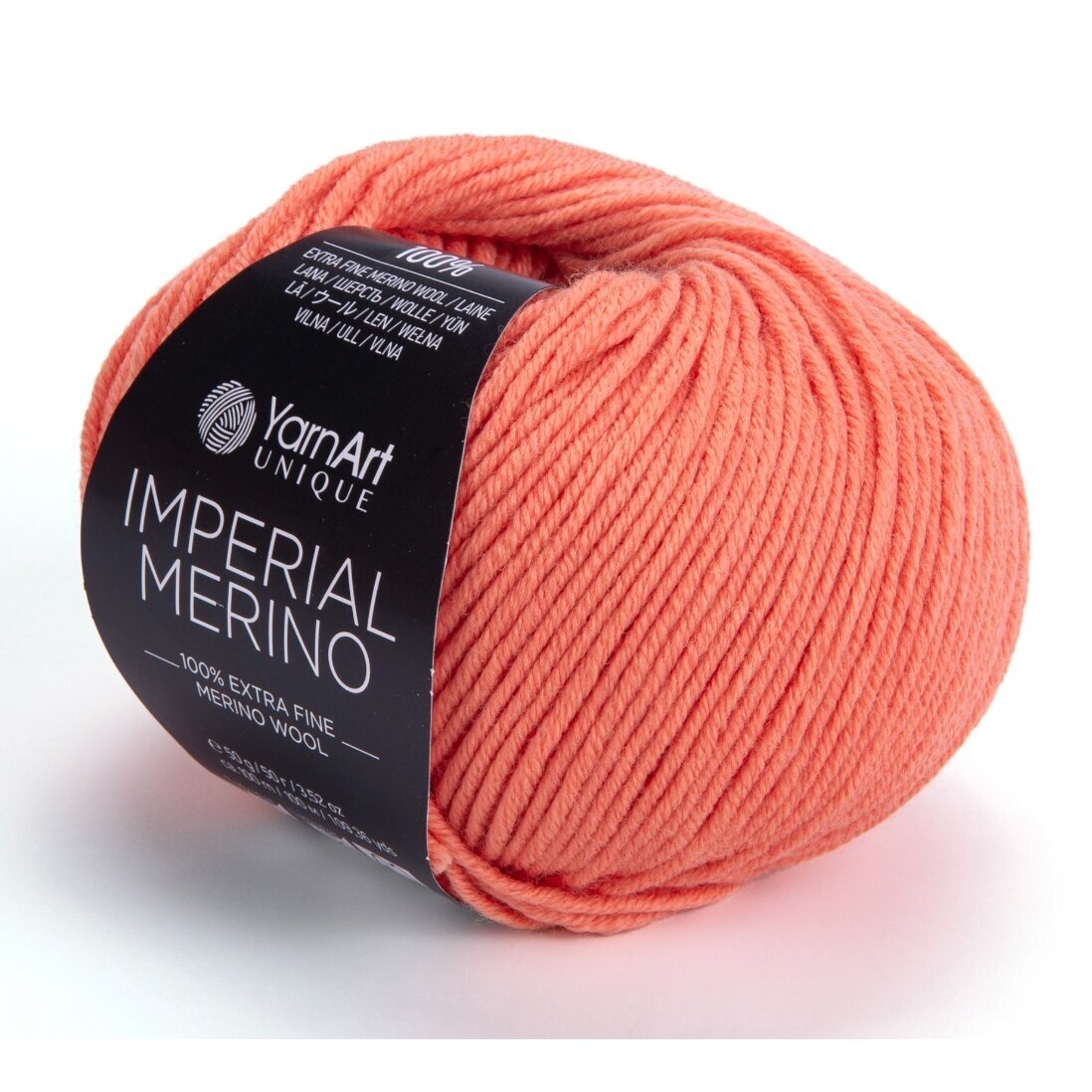 YarnArt Imperial Merino 3316 Laxrosa – extrafint merinogarn