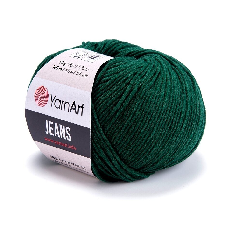 YarnArt Jeans 92 Priežu – kokvilnas un akrila dzija