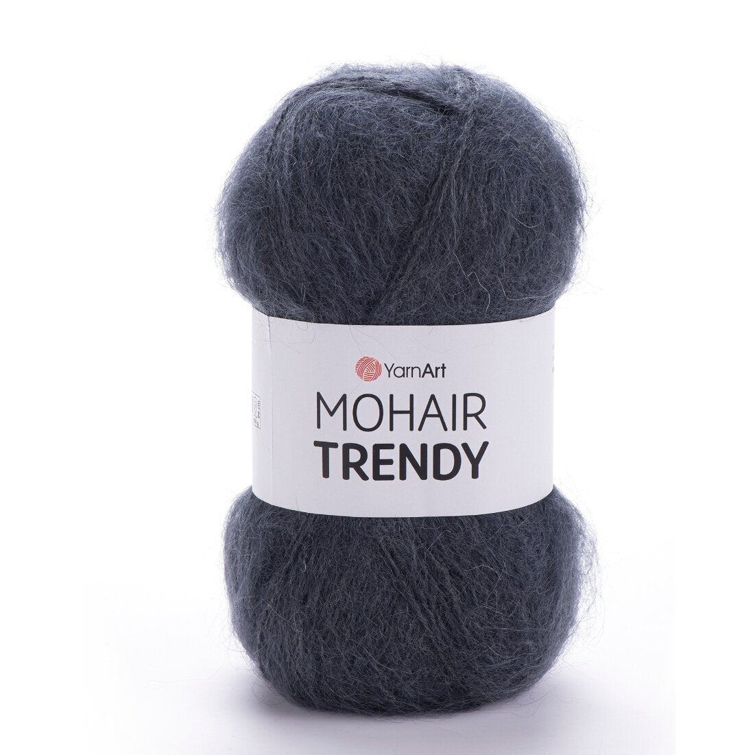 YarnArt Mohair Trendy 118 Anthracite – mohair acrylic yarn
