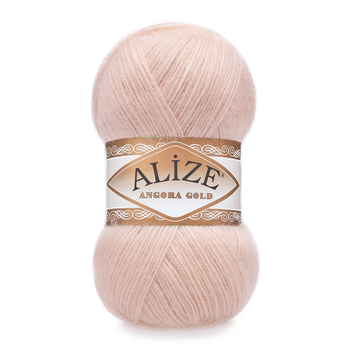 Alize Angora Gold 404 Blyškiai rožinė – pūkuoti akrilo ir vilnos siūlai
