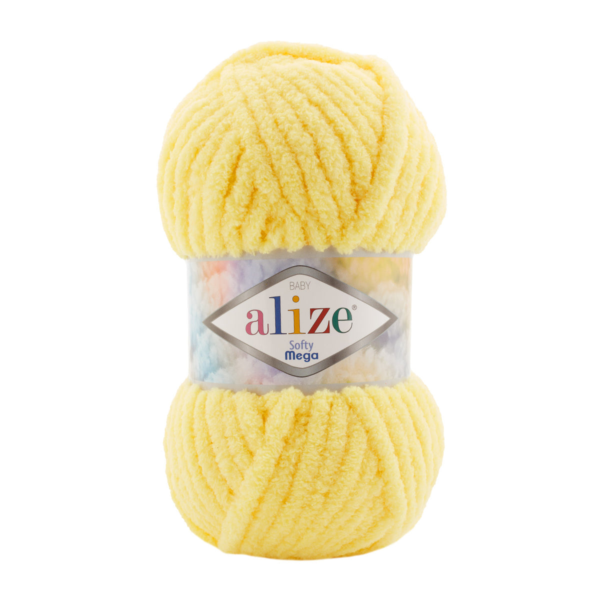 Alize Softy Mega 187 Sviesta – bieza pūkaina dzija