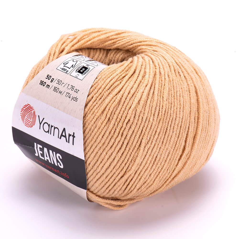 YarnArt Jeans 07 Kamieļa – kokvilnas un akrila dzija