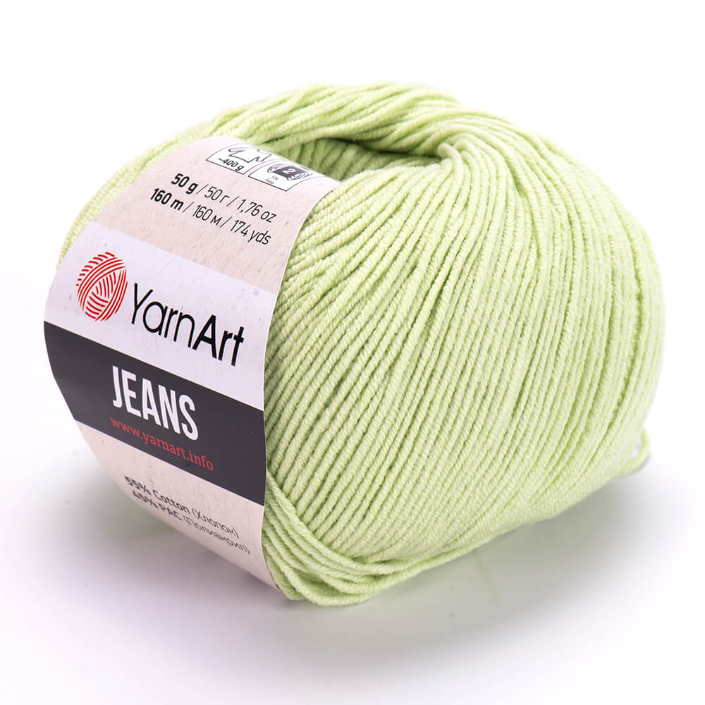 YarnArt Jeans 11 Pistāciju – kokvilnas un akrila dzija