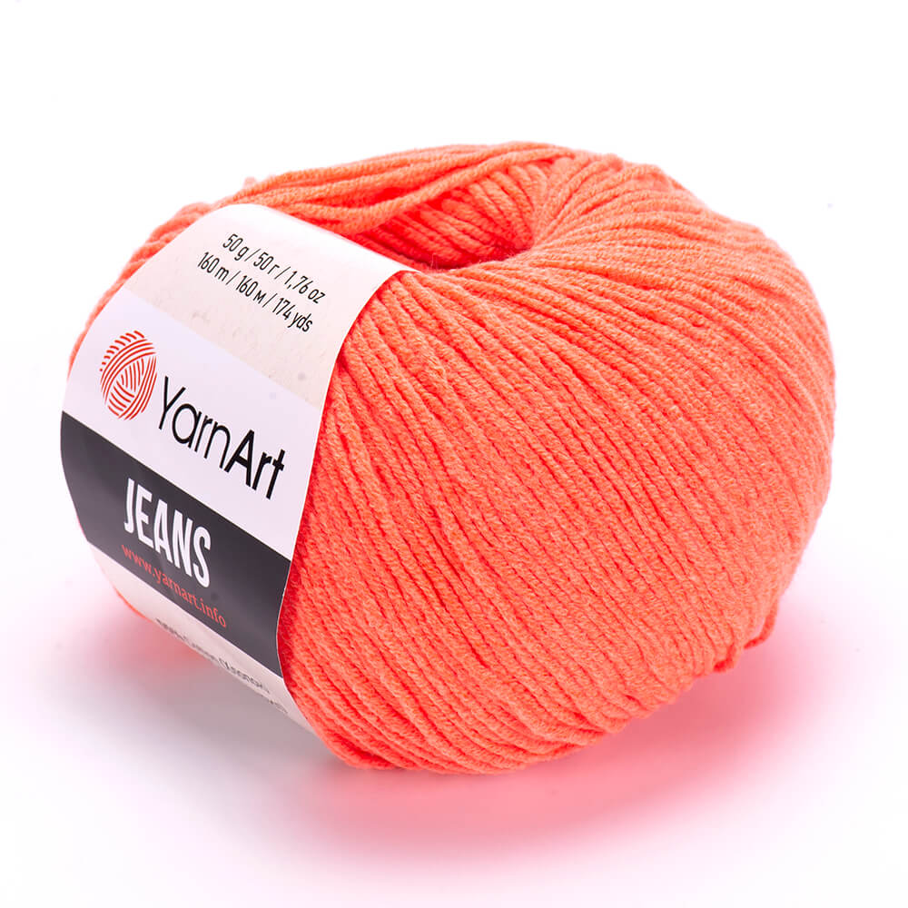 YarnArt Jeans 61 Koraļļu – kokvilnas un akrila dzija