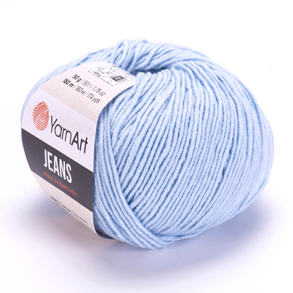 YarnArt Jeans 75 Pūdera zila – kokvilnas un akrila dzija