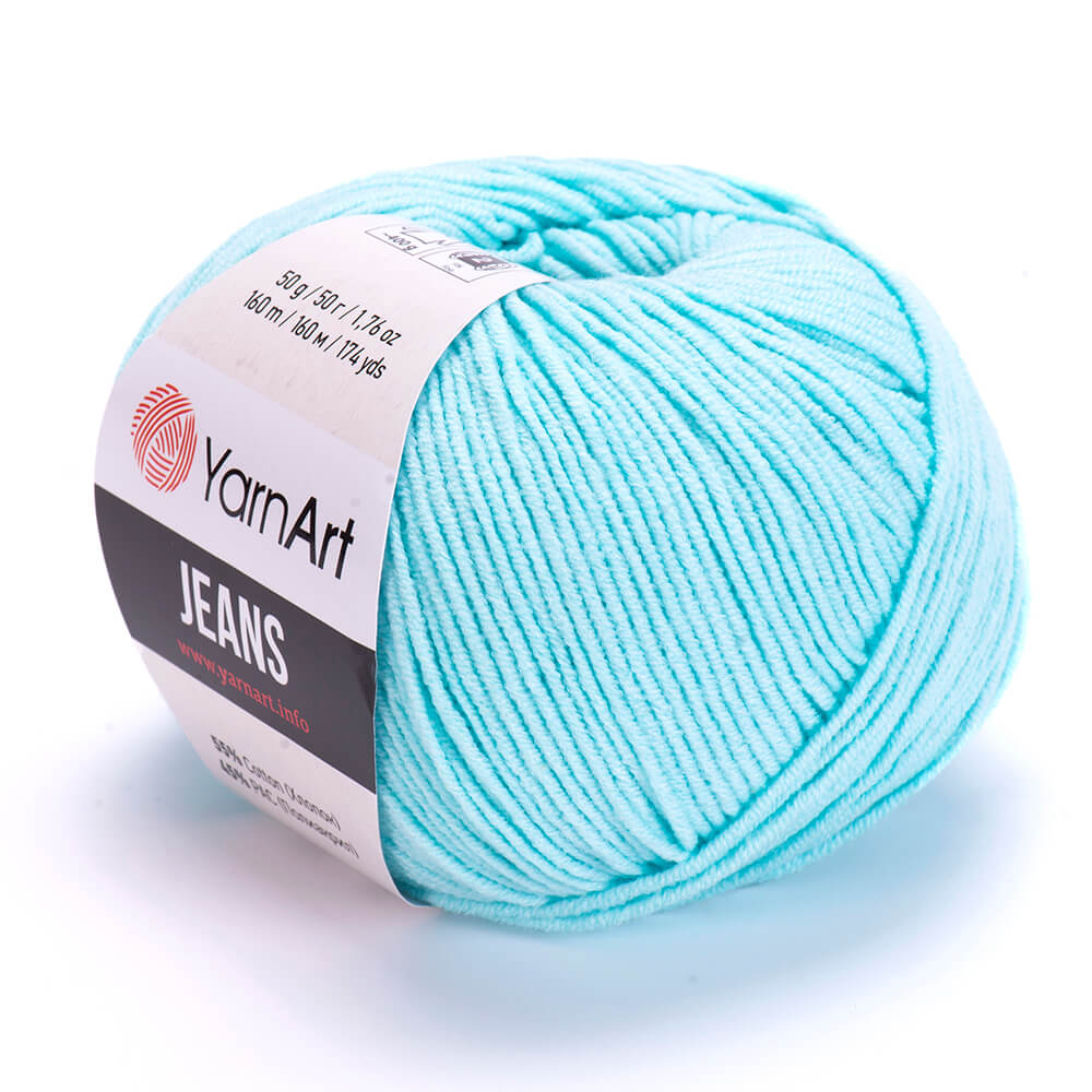 YarnArt Jeans 76 Ūdenszila – kokvilnas un akrila dzija