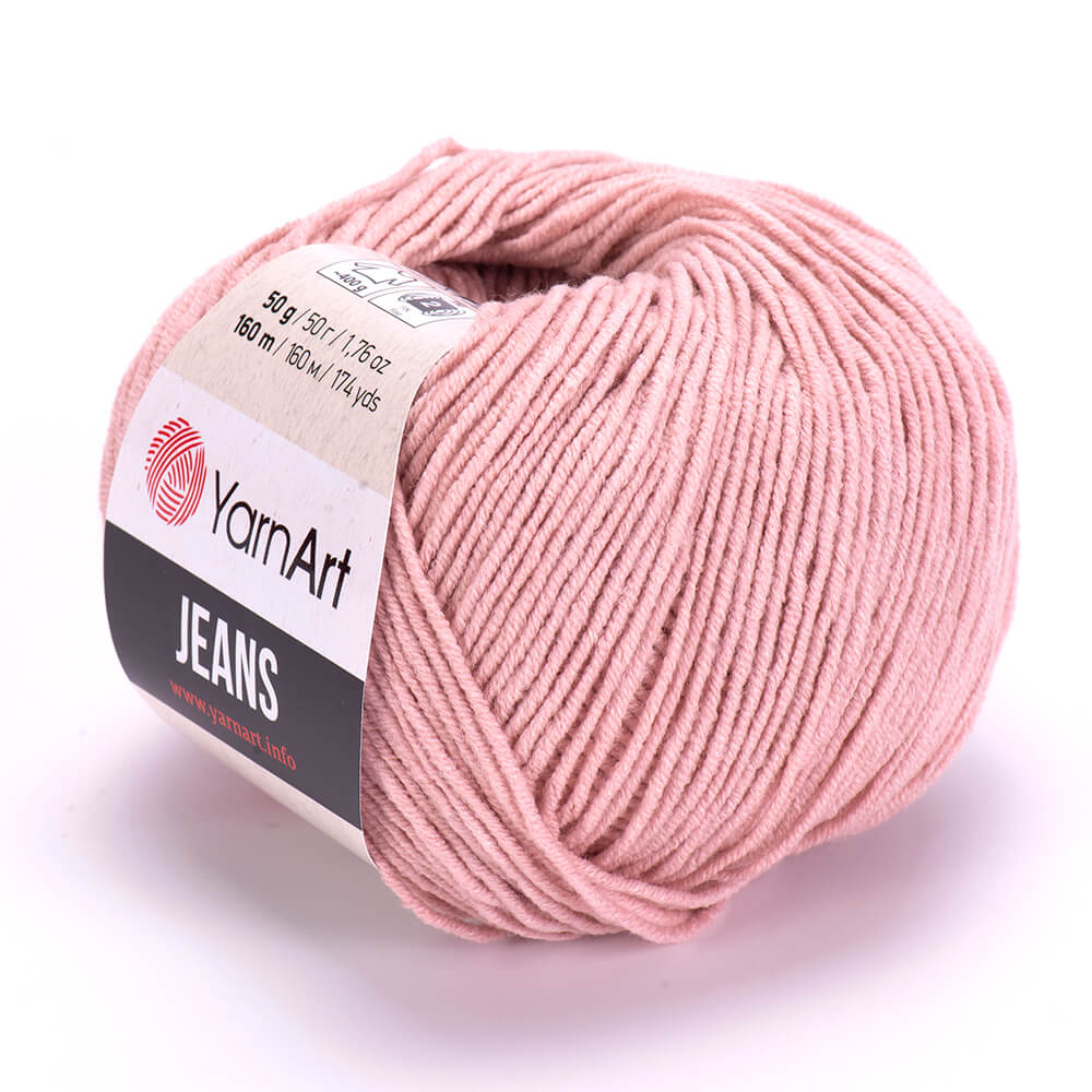 YarnArt Jeans 83 Gaiši rozā – kokvilnas un akrila dzija