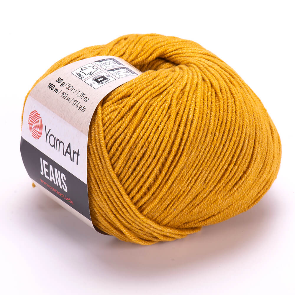 YarnArt Jeans 84 Mandarīnu – kokvilnas un akrila dzija