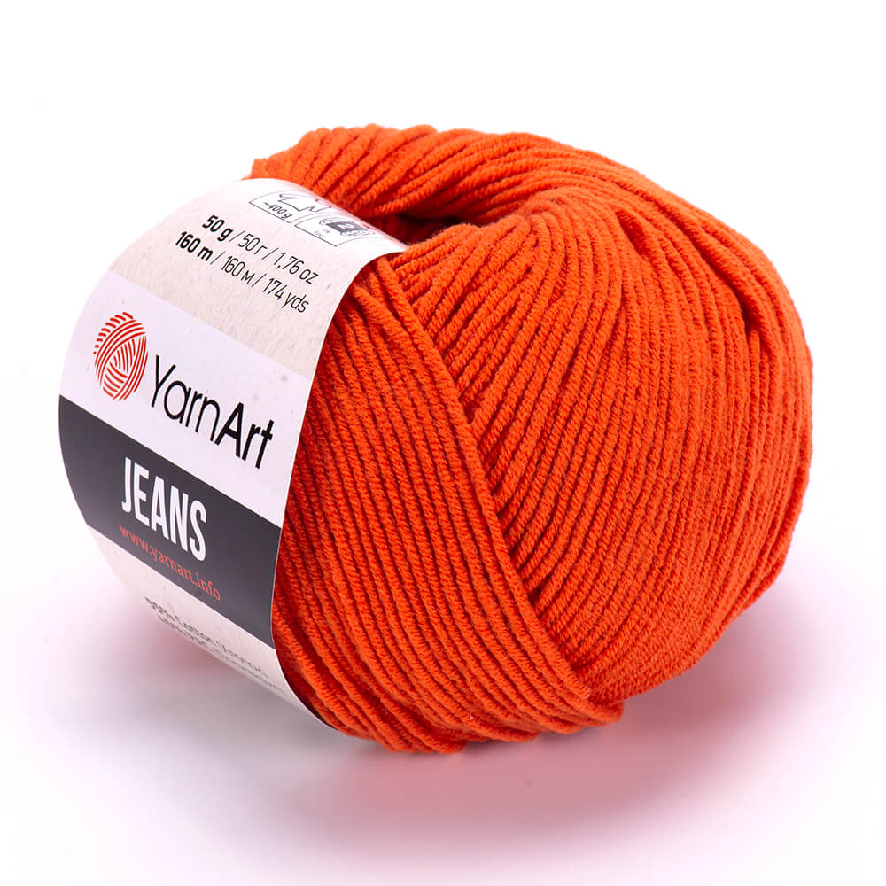 YarnArt Jeans 85 Terakotas – kokvilnas un akrila dzija